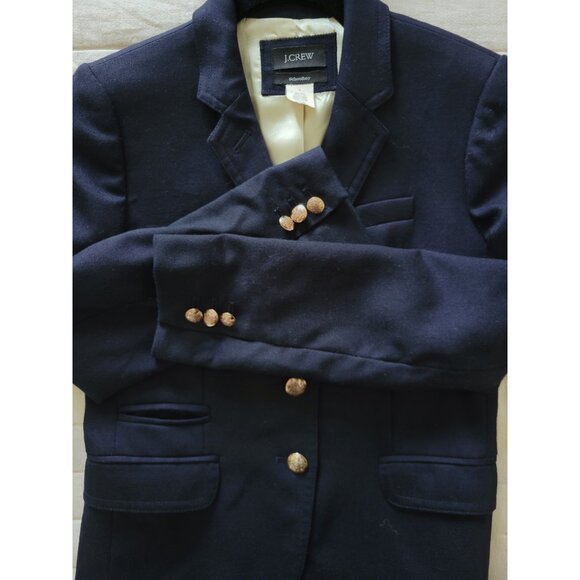 J. Crew Schoolboy Blazer in navy wool - Picture 4 of 6